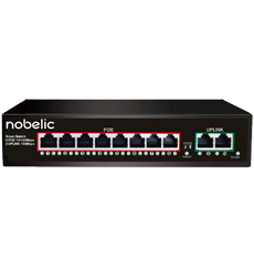 NBLS-1008P 8-канальный неуправляемый сетевой коммутатор с поддержкой PoЕ