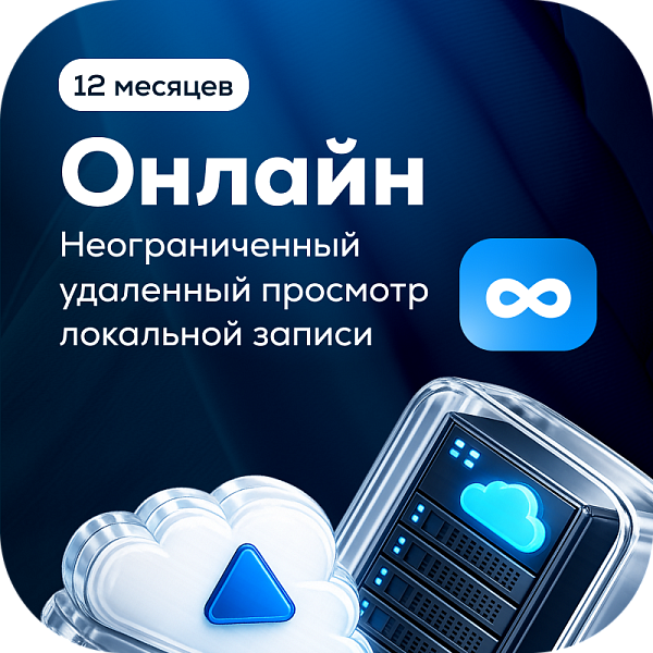 Тариф Онлайн на 1 камеру (1 год)