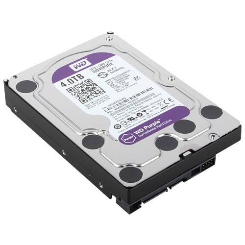 Жесткий диск WD SATA-III DV WD40PURZ Purple 4000GB 64MB