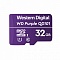 Карта памяти Micro SDHC 32GB Class 10 WD Purple Western Digital WDD032G1P0A