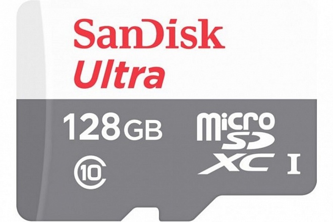 Карта памяти MICRO SDXC 128GB UHS-I SDSQUNR-128G-GN6MN SANDISK