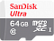 Карта памяти MICRO SDXC 64GB UHS-I SDSQUNR-064G-GN3MA SANDISK
