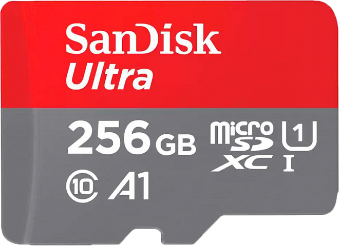 Карта памяти MICRO SDXC 256GB UHS-I SDSQUA4-256G-GN6MN SANDISK