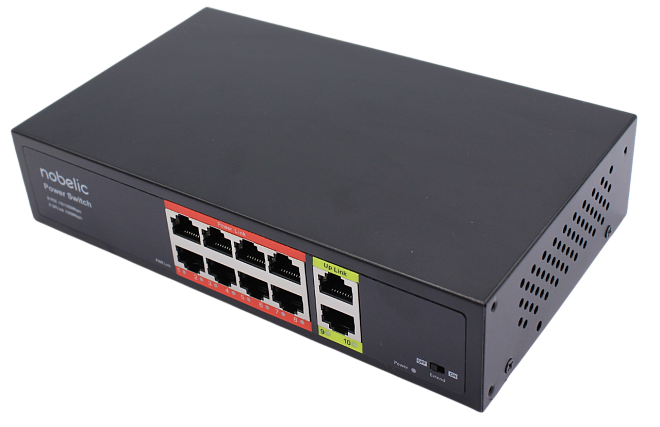 NBLS-1008N 8-канальный неуправляемый сетевой коммутатор с поддержкой PoЕ